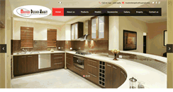 Desktop Screenshot of modularkitchenmasterkraft.com